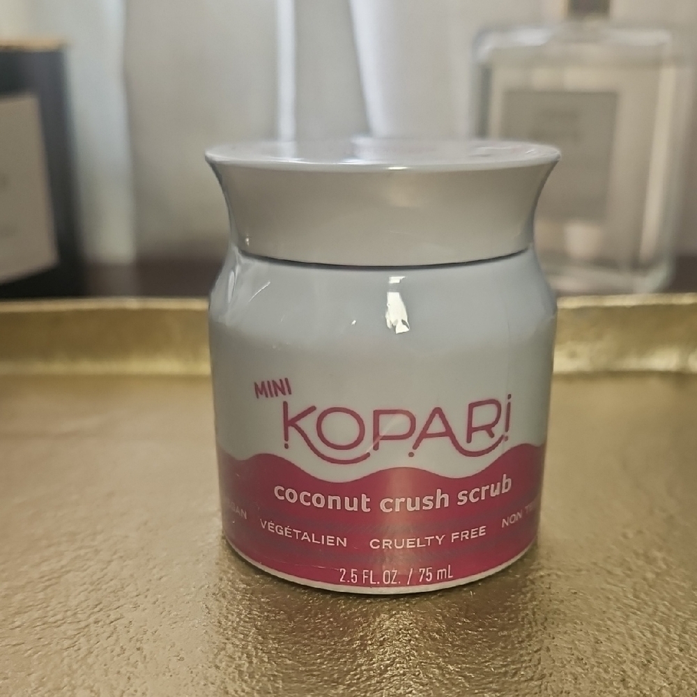 Kopari Mini Coconut Crush Scrub - Pink and White